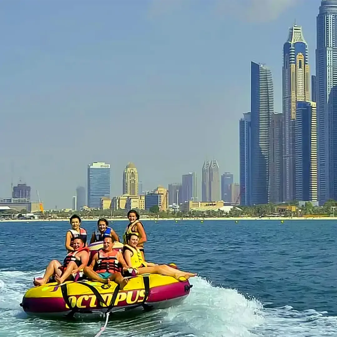 Thrilling Donut Ride Experience in JBR Dubai