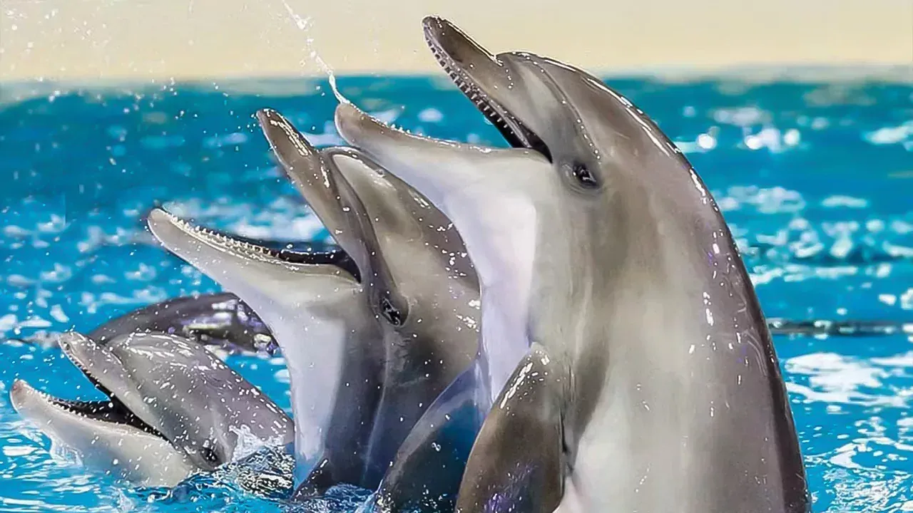 Dubai Dolphinarium Dolphin and Seal Show